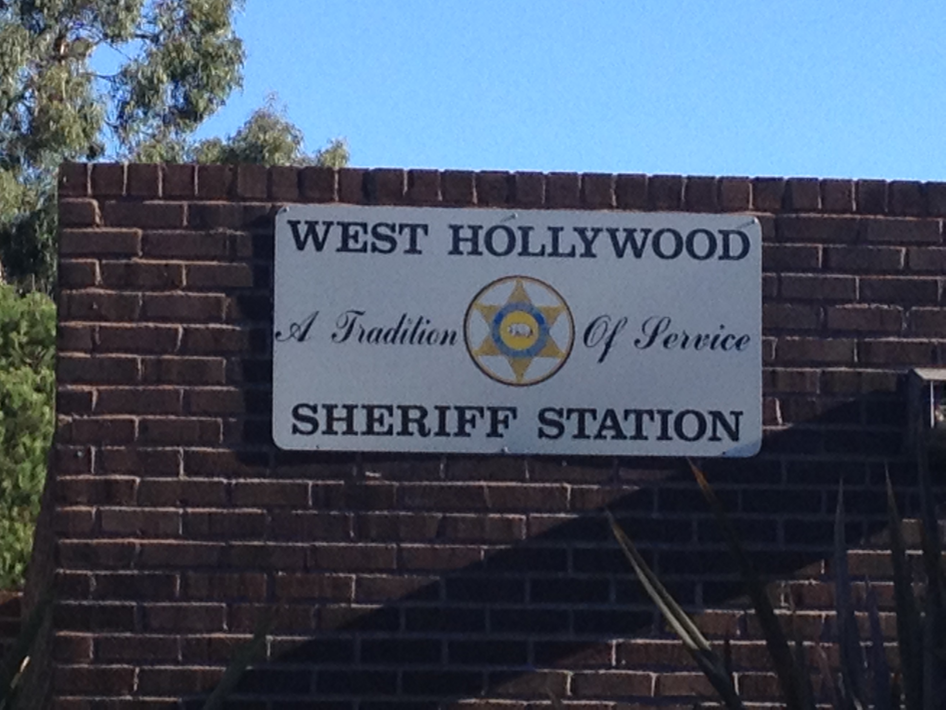 West Hollywood Sheriff Station. Photo credit: SCV Bail Bonds