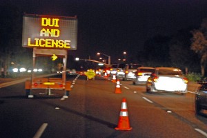 Santa Clarita DUI and License Checkpoint. Photo credit: blogs.kcrw.com