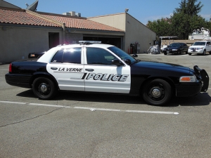 La Verne Police Cruiser. Photo by bigmikelakers