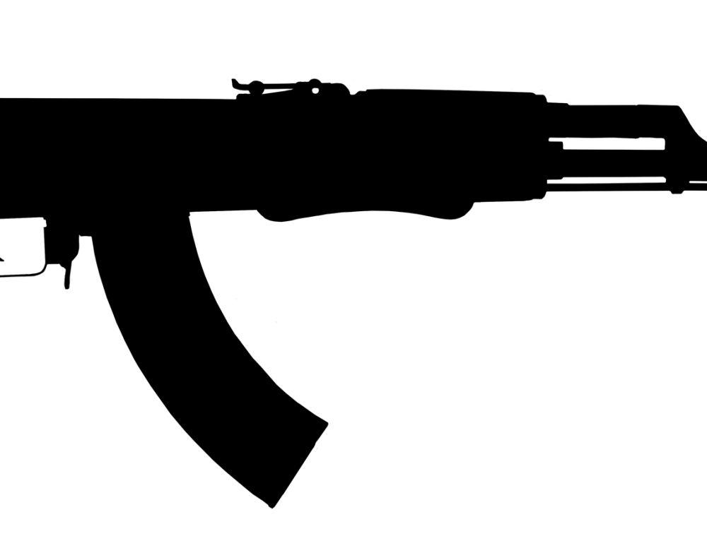 Тату эскиз ак47