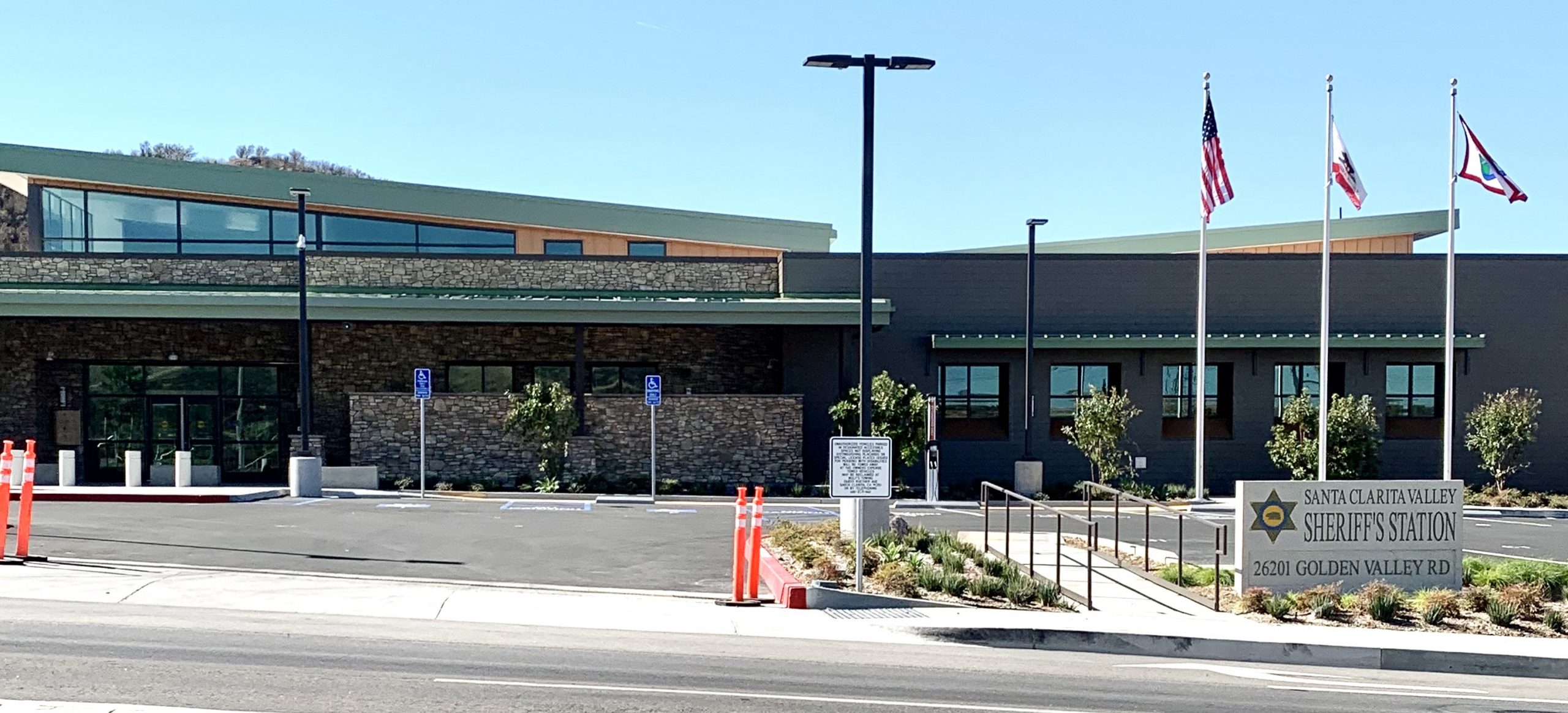 New Golden Valley Road SCV Sheriff Station